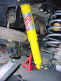 rear shock contact